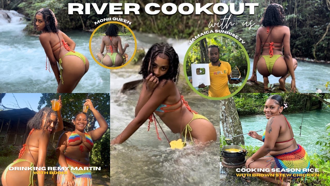 JAMAICA RIVER COOKOUT WITH @jamaicaSUNRISETV