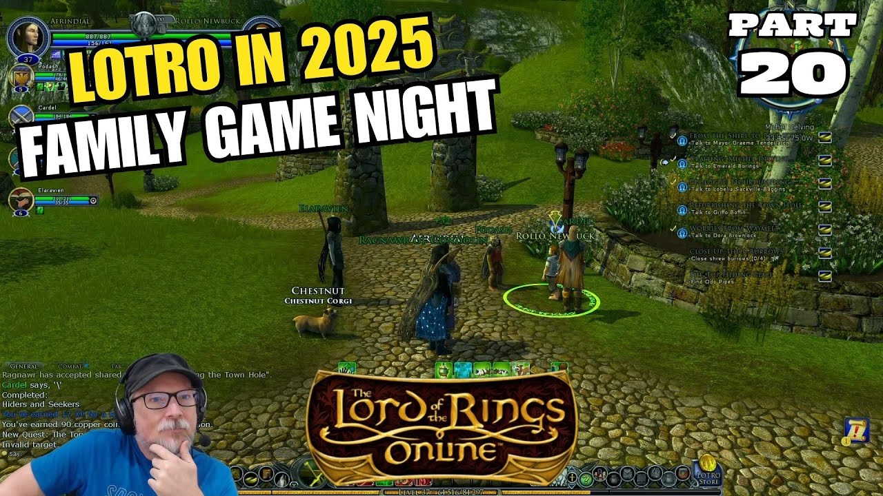 Властелин колец онлайн в 2025 году | Любимая MMORPG вашего отца | Семейный вечер LOTRO, часть 20