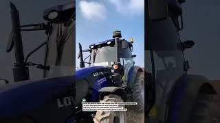 High-Speed Deep Furrow Plowing Beast 🚜💨 #Farming #Tractor #Agriculture