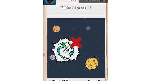 Brain Test All Star IQ Boost Level 94 Protect The Earth. Walkthrough