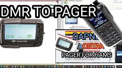 SENDING PAGER MESSAGE USING DMR