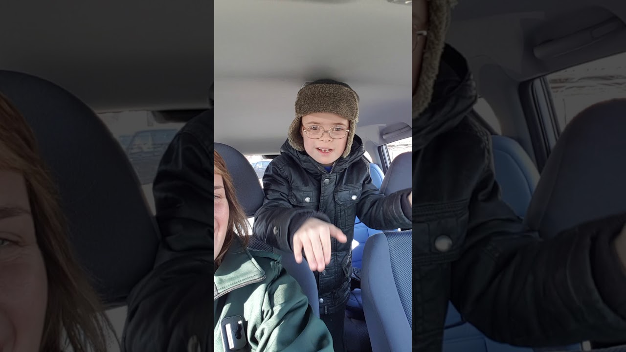 Carpool karaoke for down syndrome day by christopher