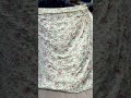 Pure Shamose silk embroidered Rs 19500//