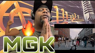 He came Back wit a Banger fr 🔥💪🏾Machine Gun Kelly - Pressure (Official Music Video) Reaction 🔥