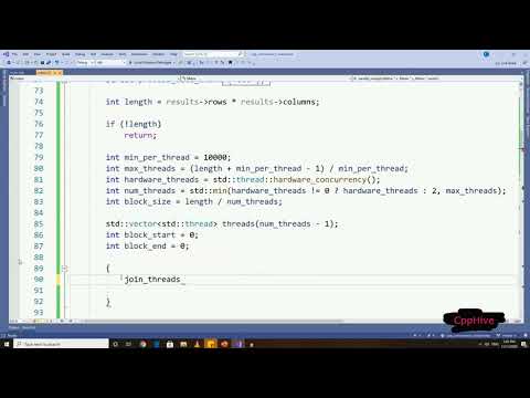 Parallel implementation of matrix operations : Part 3 Matrix transpose.