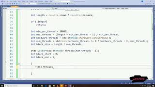 Parallel implementation of matrix operations : Part 3 Matrix transpose.
