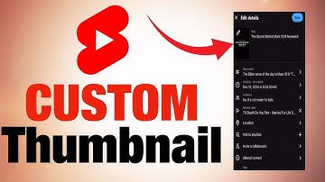 Hoe je snel je YouTube Shorts-miniatuur verandert