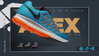Building a High-Performance Micro Shoes Landing Page in ReactJS | Speed Coding