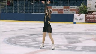 Maia Mazzara (FRA) Ondrej Nepela Memorial 2022 FS