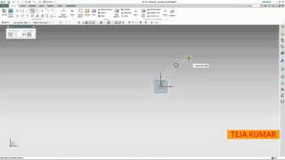 Nx 10 Tutorial  Sketch Part 1