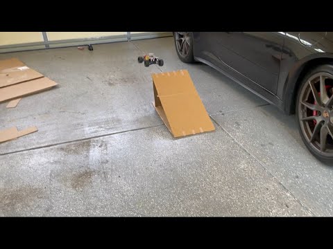 How To Build A Monster Truck Ramp Out Of Cardboard