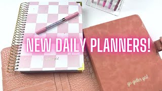 Go Getter Girl planners unboxing! Patchwork daily wire + Mauve softbound flip through!