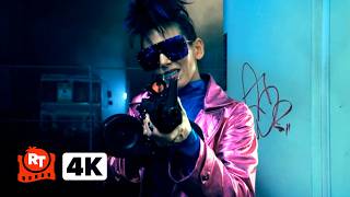 The Beekeeper (2024) 4K - INSANE Gas Station Shootout (4/12) | Movieclips