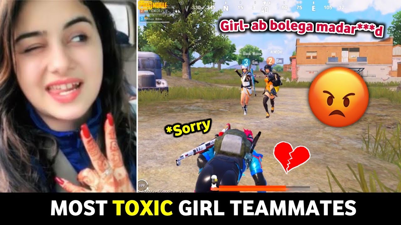 PLAYING PUBG WITH MOST TOXIC GIRLS | ENDING GONE WRONG 😥