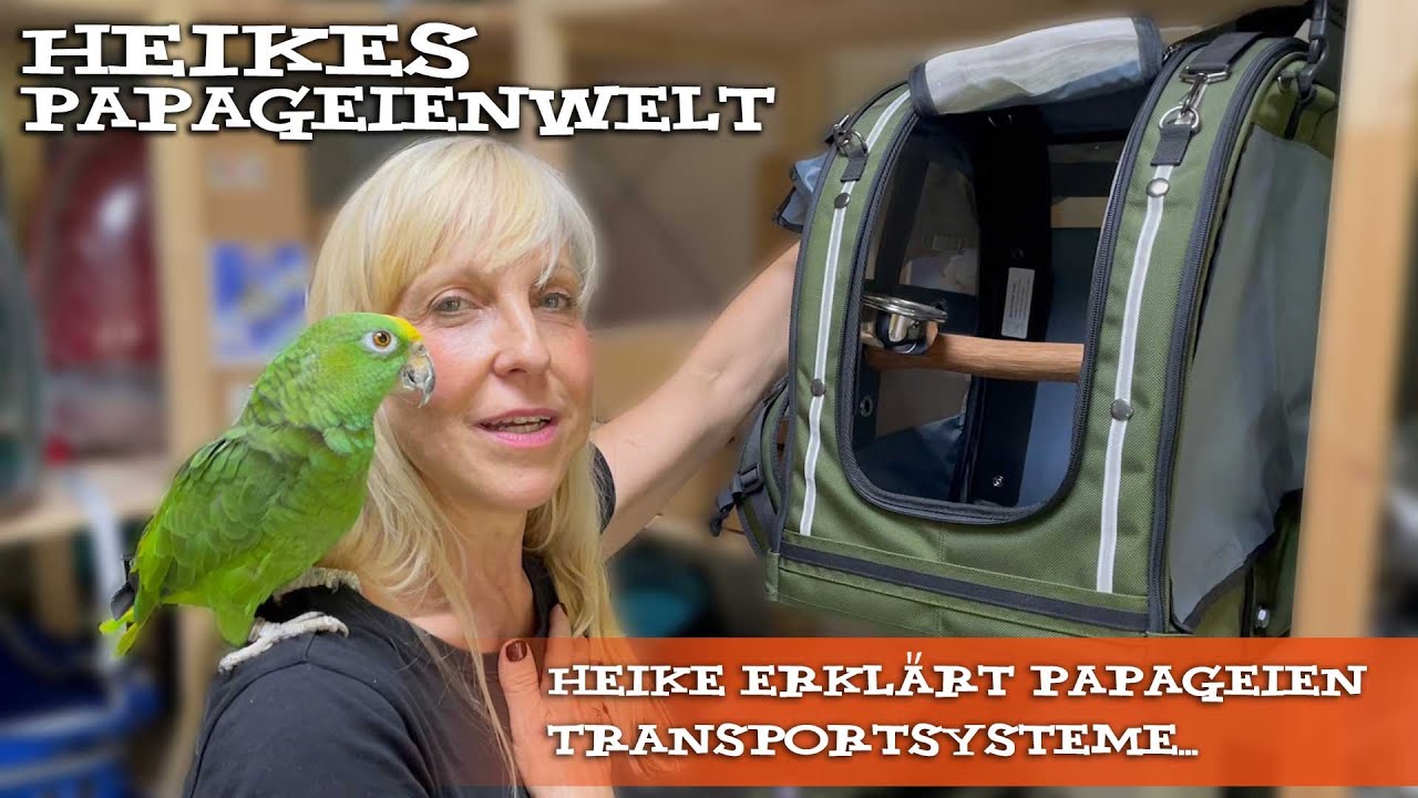 Papageien & Sittiche sicher transportieren