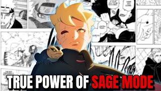 Boruto's New GOD Sage Mode Technique Will Make Him The Strongest Shinobi EVER! Boruto TBV Analysis!