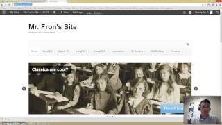 Setting Up RSS to monitor Departmental Teacher Sites