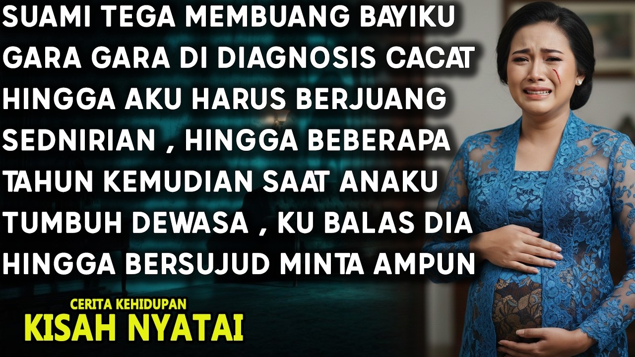SUAMI TEGA MEMBUANG BAYIKU KARNA CACAT BEBERAPA TAHUN KEMUDIAN KU BUAT DIA BERSUJUD PADAKU !!