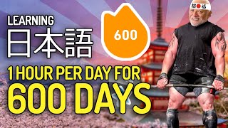 I Learned Japanese 1 Hour a Day for 600 Days Straight