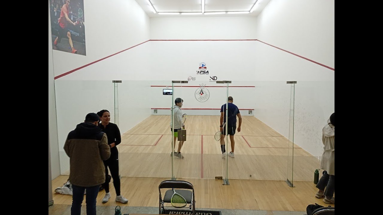 raul Jordan vs Juan manuel Santana - CIRCUITO SQUASH OPEN &