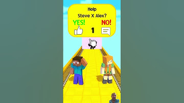 Body symbol game 3 with alex and steve #animation #funny #minecraft #stevedie #steve #shorts