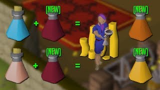 Making New Potions For Awesome Profit Bastion & Battlemage Osrs