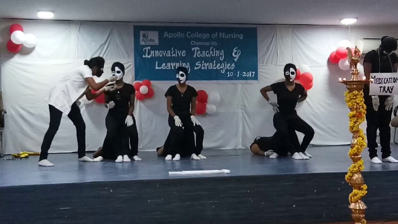 Mime on ONE DAY IN A NURSES LIFE....@APOLLO COLLEGE OF NURSING