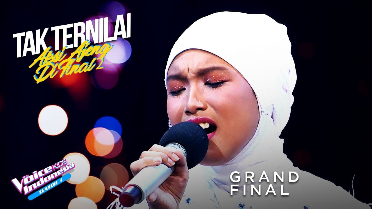 Ajeng - Cinta | Grand Final | The Voice Kids Indonesia Season 4 GTV 2021