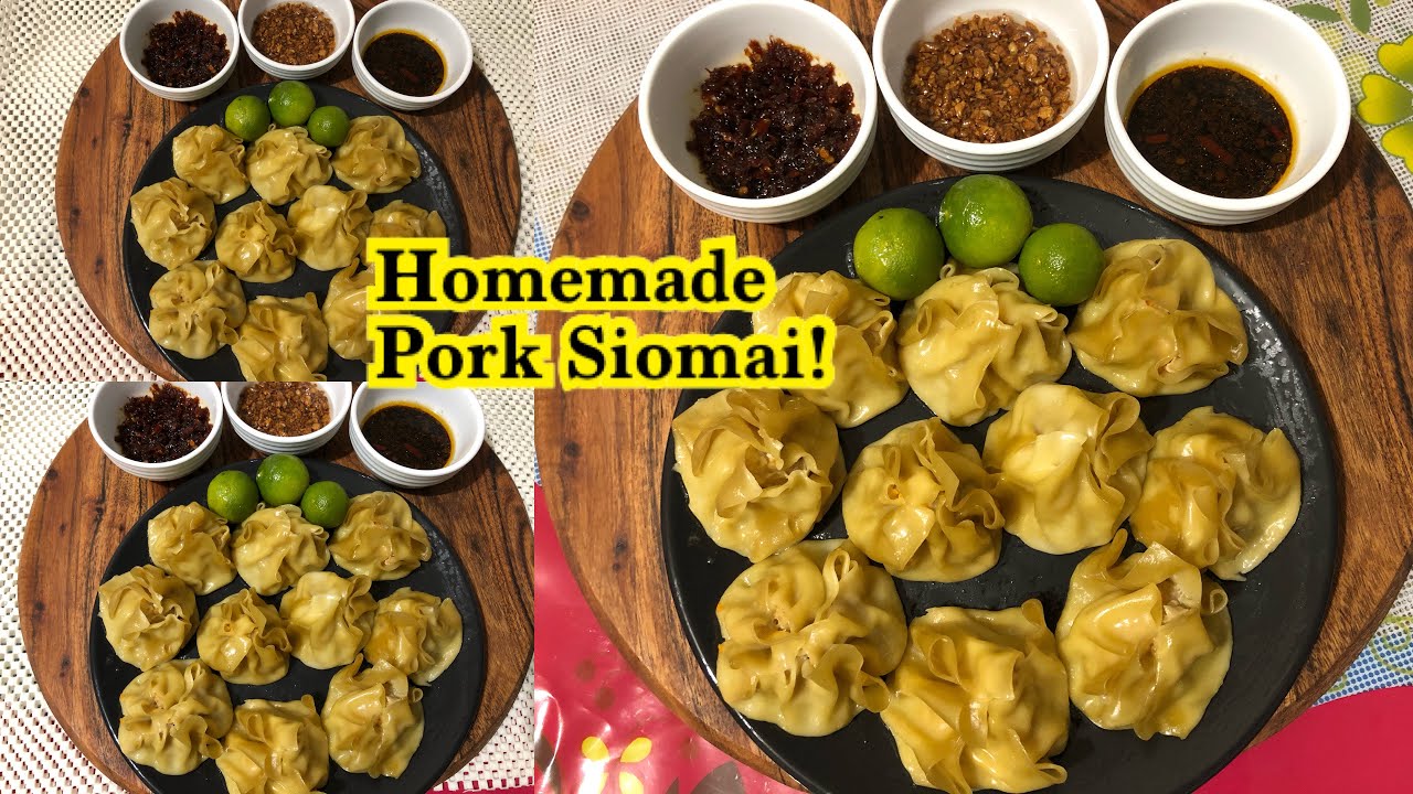 My Homemade Pork Siomai+Making Dipping sauce/My version/Pinaylife In Aussie
