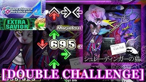 【DDR A (2018)】 シュレーディンガーの猫 [DOUBLE CHALLENGE] 譜面確認＋クラップ