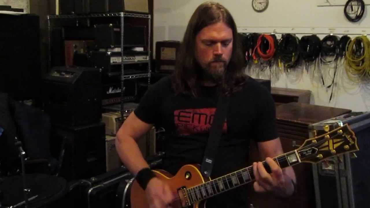 Mark Zavon, Kill Devil Hill, JRZ System, 1979 Les Paul Custom, Joan Jett Silver Anniversary