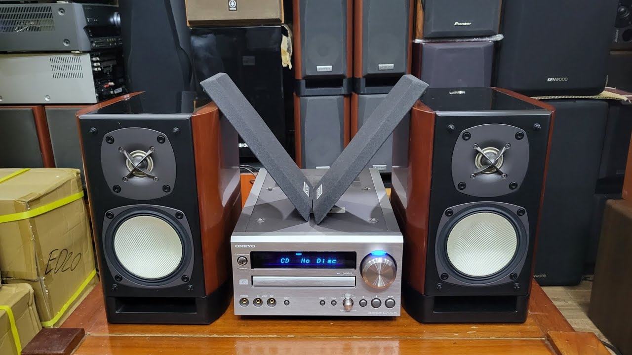 Dàn onkyo cr d1 ltd bản giới hạn đẹp 98% âm thanh rất chi tiết.giá