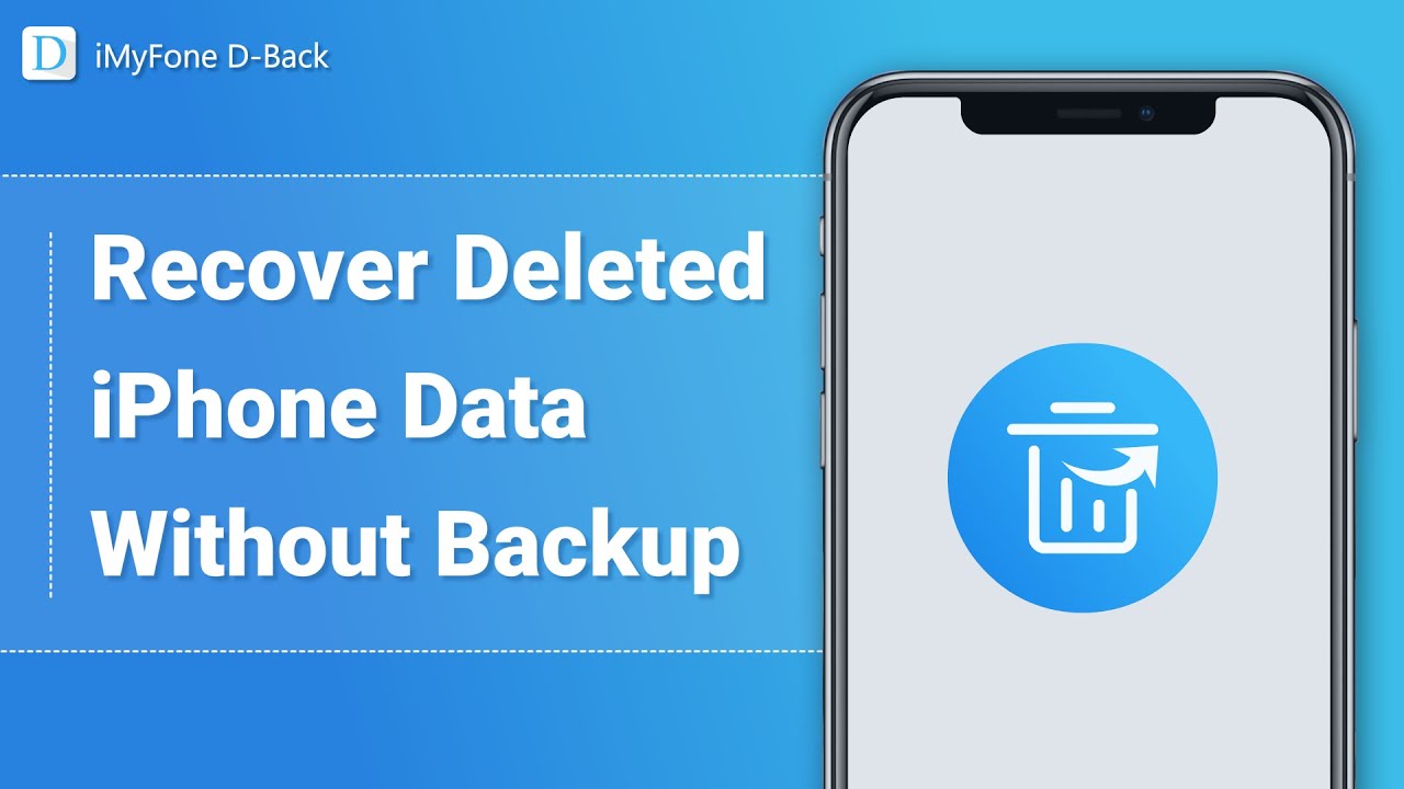 How to Recover Lost iPhone Data without Backup YouTube