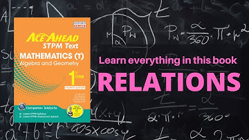 STPM MATHEMATICS (T) SEM 1 CHAPTER 1 RELATIONS