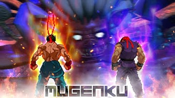 Kage vs Vyn Evil Ryu. Street Fighter MUGEN Multiverse