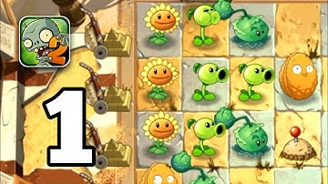 Plants vs Zombies 2 - Gameplay Walkthrough part 1 (iOS, Android)