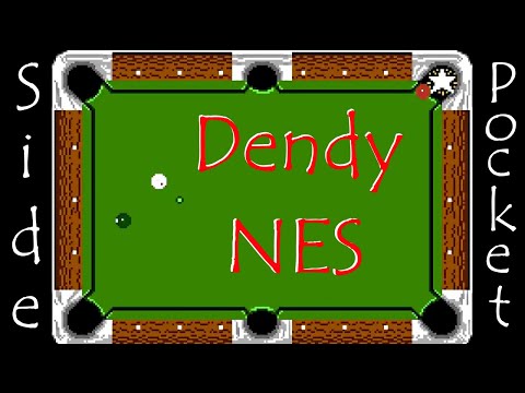 Side Pocket - Dendy, NES Прохождение Бильярд Денди. Walkthrough Billiards Simulator (Без комментов)