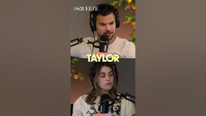 #taylorlautner gives the exclusive on #thesqueeze! #erastour #icanseeyou