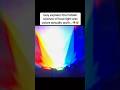 Guy demonstrates the science of how light and colors actually work.. 👁️🤯