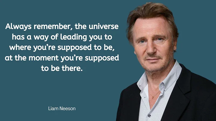 2 Minutes of Liam Neeson Quotes To Know For Better Life Quality
