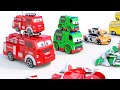 Magic Stone Eggs Adventure: Tiny Vehicles Unveiled! Police Cars, Ambulance and Fire Truck Toys 🚓🚒🚑
