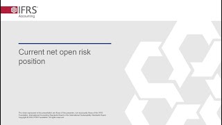Dynamic Risk Management webcast 3 of 8: Current net open risk position