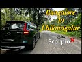 Bangalore to chikmagalur  first long drive with mahindra scorpio n  offbeat travel