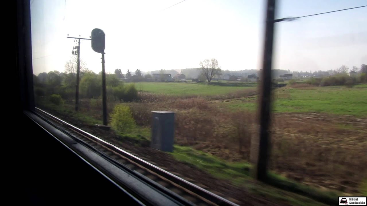 [PV] ЭР2-303408 Разгон, перегон Саласпилс-Шкиротава / Латвия