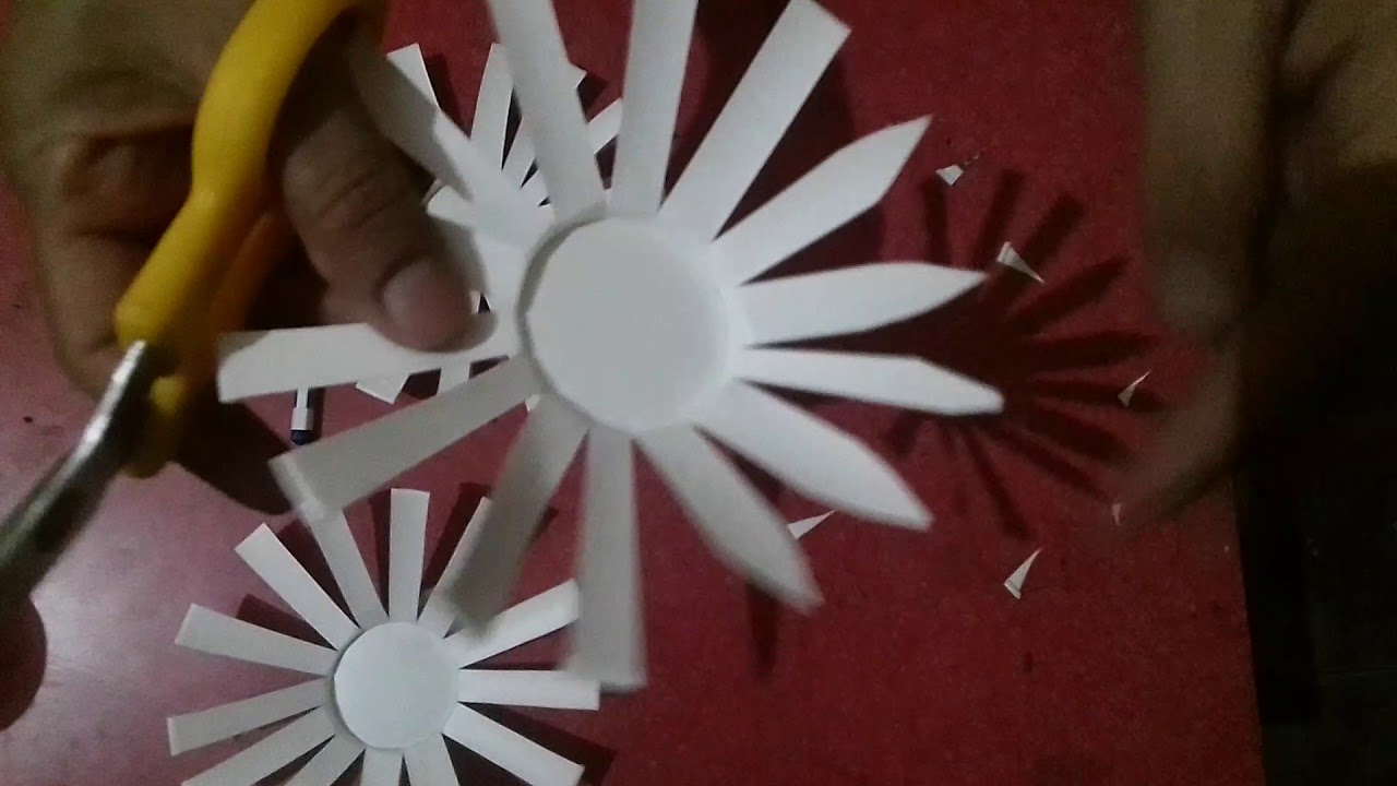 How to make 3D flower painting part 1 YouTube