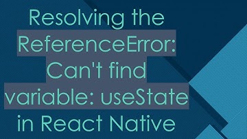 Resolving the ReferenceError: Can