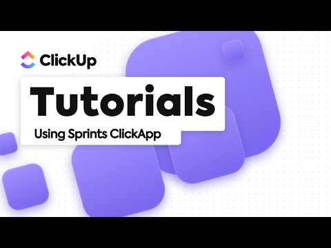 ClickUp Sprints ClickApp Tutorial