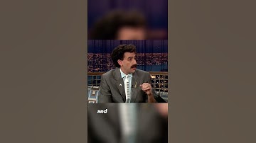Borat talks about Kazakhstans top famous persons
