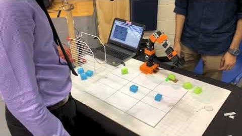 Tic Tac Toe Playing Robot