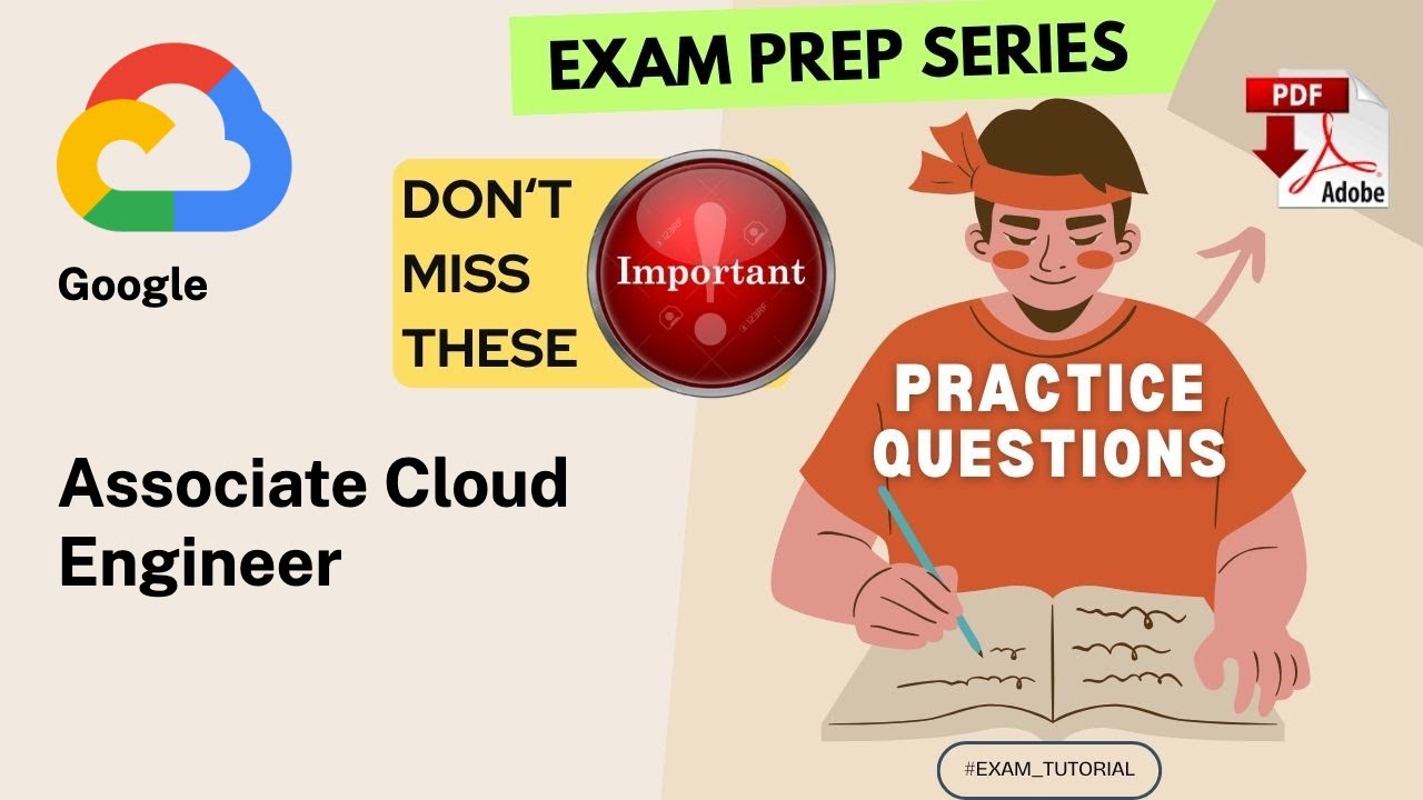 Associate Cloud Engineer Exam Tutorial🔥IMPORTANT TOPICS🔥|  GOOGLE | Tips & Tricks | PDF